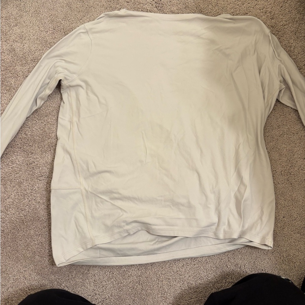 White Lululemon Shirt